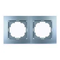 Рамка Nilson Touran срібло 2-на ( 24130092 )