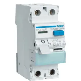 Устройство защитного отключения Hager CDA263D 63A 30мА 6кА тип A 2P