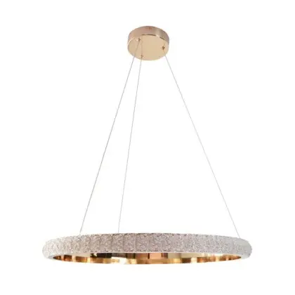 Підвісний світильник, люстра Goldlux 338358 Celestia LED 1x48W 4000K 5600Lm IP20 золотий