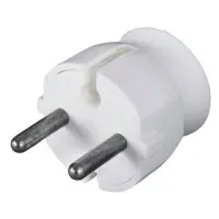 Угловая вилка Neomax белая (NX1003)