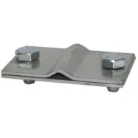 З'єднувач «прут/смуга» з двома болтами DKC NG3111 Ø8-10мм із сталі гарячого цинкування