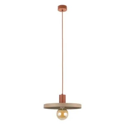 Подвесной светильник, люстра TK Lighting 10954 Sila E27 1x15W IP20 бежевый