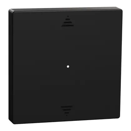 Клавіша KNX для модуля 1-кнопкового вимикача зі стрілками вгору/вниз Merten System M, MEG5215-0403 (матова чорна) Клавіша KNX для модуля 1-кнопкового вимикача зі стрілками вгору/вниз Merten System M, MEG5215-0403 (матова чорна)