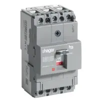 Автоматичний вимикач Hager x160, In=40А, 3п, 18kA