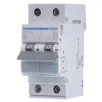 Автоматический выключатель Hager MCN225 6кА C 25A 2P