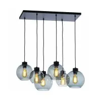 Підвісний світильник, люстра TK Lighting 2833 Cubus Графітовийaphite