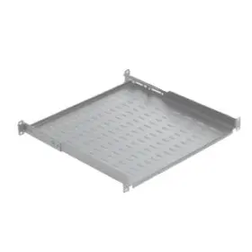 Регульована полиця для серверної шафи Mirsan MR.SBR60.02_YK 19" 1U 505-600 (сіра) RAL 7035