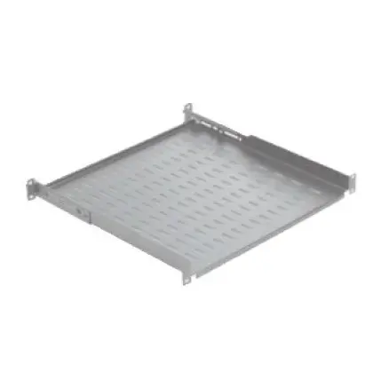 Регулируемая полка для серверного шкафа Mirsan MR.SBR60.02_YK 19" 1U 505-600 (серая) RAL 7035