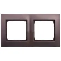 Подвійна рамка Simon Simon 54 Premium DR2/46 (бронза) Подвійна рамка Simon Simon 54 Premium DR2/46 (бронза)