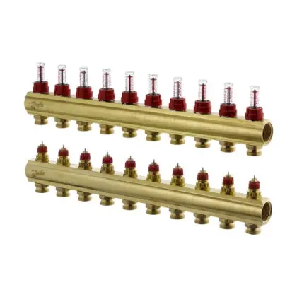 Коллектор Danfoss 088U0530 FHF 10+10 Коллектор Danfoss 088U0530 FHF 10+10