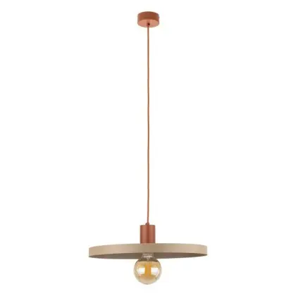 Подвесной светильник, люстра TK Lighting 10955 Sila E27 1x15W IP20 бежевый