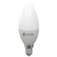 Світлодіодна лампа Elcor 534317 Е14 С37 9Вт 4200К Світлодіодна лампа Elcor 534317 Е14 С37 9Вт 4200К