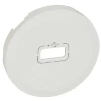Накладка USB розетки Legrand Celiane (068253) (білий) Накладка USB розетки Legrand Celiane (068253) (білий)