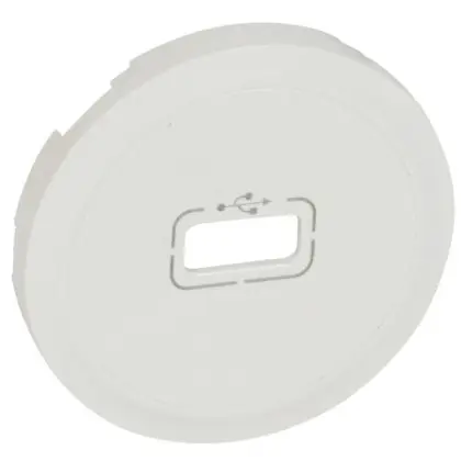 Накладка USB розетки Legrand Celiane (068253) (білий)