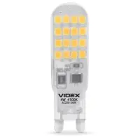 Cиликоновая LED лампа Videx G9S G9 4Вт 4100K (VL-G9S-04224)