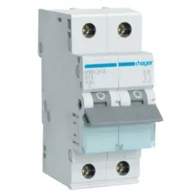 Автоматичний вимикач Hager MBN213 6кА B 13A 2P