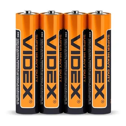 Сольова батарея Videx R03P AAA (R03P/AAA 4pcs S) 4 шт