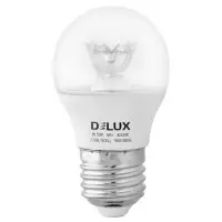 Светодиодная лампа DELUX BL50P 6Вт 4000K 220В E27 crystal