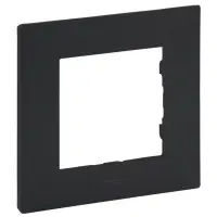 Рамка 1-постова Legrand Niloe Step антрацит (863791)