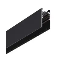 Магнитный трековый шинопровод накладной Kloodi KDMG-TRN 3M BK 48V 3м черный