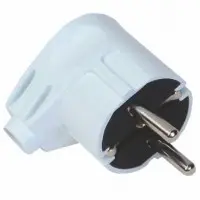 Угловая вилка FAR F128 с заземлением (7.4.2.86629)