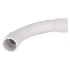 Плавний кутовий з'єднувач E.Next e.pipe.angle.large.stand.m.25 Ø25мм (s1035210)