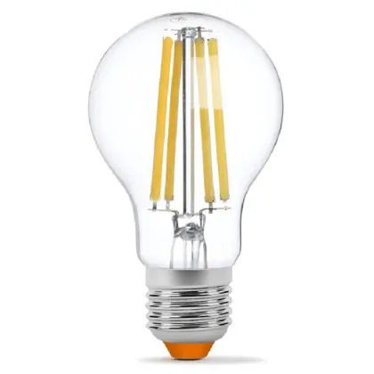 Світлодіодна філаментна лампа Videx Filament A60F E27 10Вт 4100K (VL-A60F-10274) Світлодіодна філаментна лампа Videx Filament A60F E27 10Вт 4100K (VL-A60F-10274)
