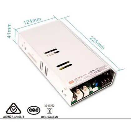 Блок питания Mean Well 1200W DC24V IP20 (LRS-1200-24)