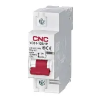 Автоматичний вимикач CNC YCB1-125 1Р 80А 6кА D (Б00030101)