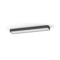 Світильник стельовий Nowodvorski 7531 Soft LED T8LED 2x16W 3000K 2300Lm IP20 графітовий