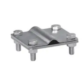 З'єднувач DKC NG3115 для стрижня Ø16 та прута Ø8-10мм 25x4мм із сталі гарячого цинкування