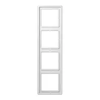 Рамка 4-постова Jung LS 990 LS984WW білий