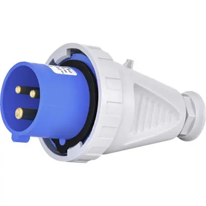 Кабельная силовая вилка ETI 004482024 EVH-1632 IP67 (16A 230V 2P+PE)