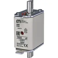 Предохранитель Eti NH-00/gG 160A 500В KOMBI (4182216) Предохранитель Eti NH-00/gG 160A 500В KOMBI (4182216)