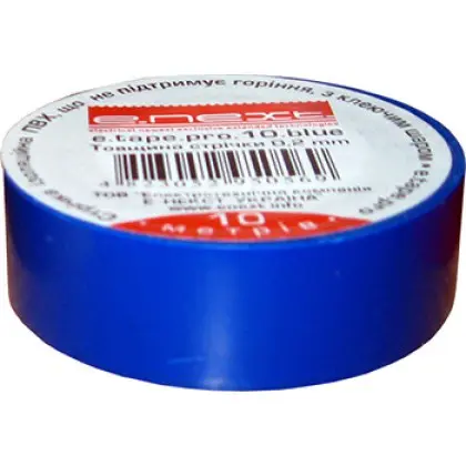 Изолента E.Next e.tape.stand.20.blue 20м синяя (s022015)