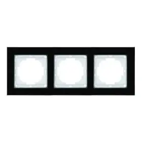 Рамка Nilson Alegra скло чорне 3-на ( 25BL0093 )