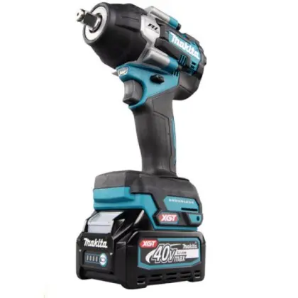 Акумуляторний ударний гайкокрут Makita TW007GM201 XGT 40В 4Аг з 2 акумуляторами DC40RA Акумуляторний ударний гайкокрут Makita TW007GM201 XGT 40В 4Аг з 2 акумуляторами DC40RA