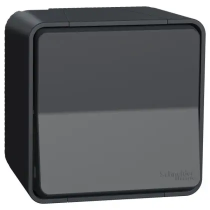 Накладний перехресний вимикач Schneider Electric MUR35023 IP55 (чорний) Накладний перехресний вимикач Schneider Electric MUR35023 IP55 (чорний)