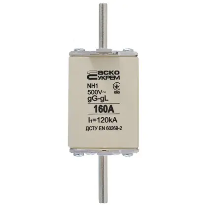 Предохранитель Аско-Укрем NH1 160A gG (A0050010030) Предохранитель Аско-Укрем NH1 160A gG (A0050010030)