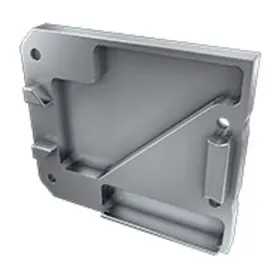 Заглушка Lumines для типу UNICO без отвору ліва срібло