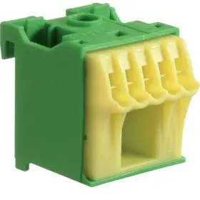 Блок Hager KN06E PE-клемма 1x16мм2+5x4мм2