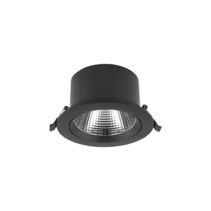 Точковий світильник Nowodvorski 10557 Egina LED 1x15W 3000K 1000Lm IP20 чорний