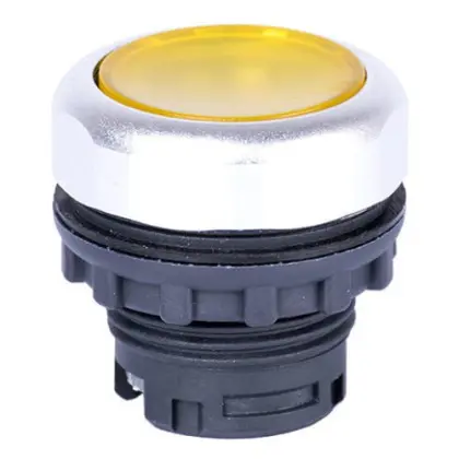 Кнопка NOARK Ex9P1 FI y с подсветкой желтая (105621)