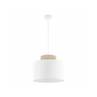 Підвісний світильник, люстра Tk Lighting 1856 Duo Juta E27 1x15W IP20 Білий Підвісний світильник, люстра Tk Lighting 1856 Duo Juta E27 1x15W IP20 Білий
