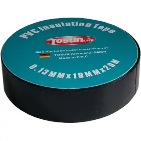 Изоляционная лента TOSUNlux PVC черная 20м (6931934219807)