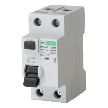 Устройство защитного отключения Promfactor FPR-AC 50А/0,3A 2P АС (FPR2050300AC)
