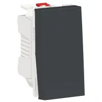 Одноклавишный выключатель Schneider Electric NU310654 (схема 1) 10А 1М (антрацит)