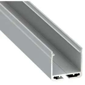 Профіль для світлодіодної стрічки Lumines DILEDA срібло