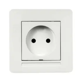 Розетка Nilson Selene біла 1-на без заземлення ( 23111015 )