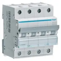 Автоматический выключатель Hager MCN450 6кА C 50A 4P